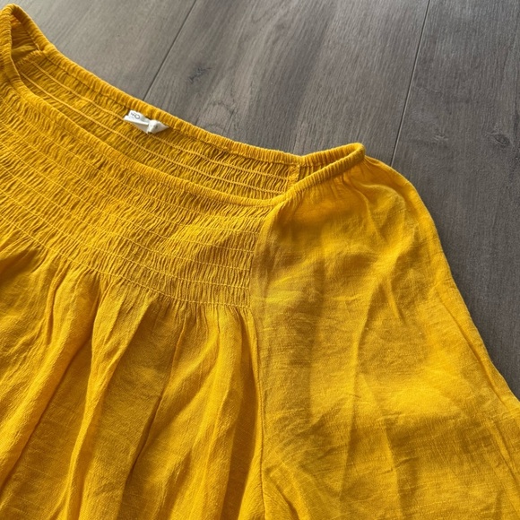 CATO Mustard Yellow Flowy Sunflower Blouse - Picture 3 of 6